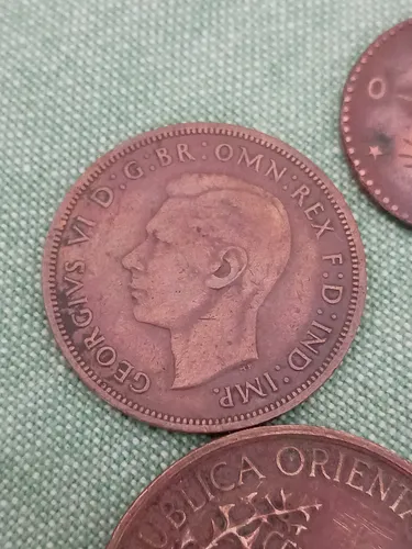Lote Monedas Varios Origen Conmemorativa Rara (Usado)