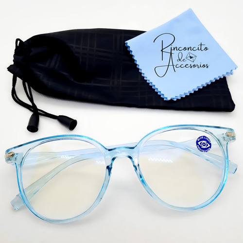 Set Lente De Descanso Filtro Azul Unisex