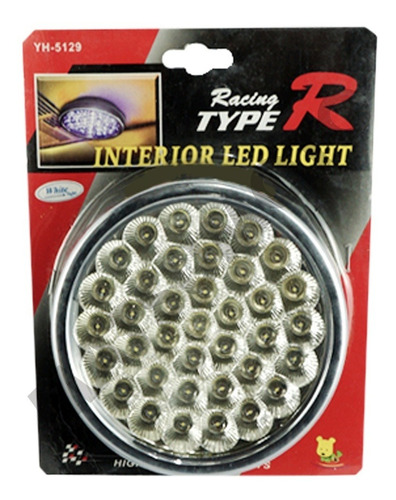  Luz Interna Redonda De Techo Led Auto Camioneta Etc