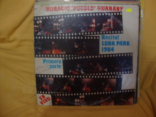 Vinilo Horacio Guarany Luna Park 1984 Volumen 1 D F2