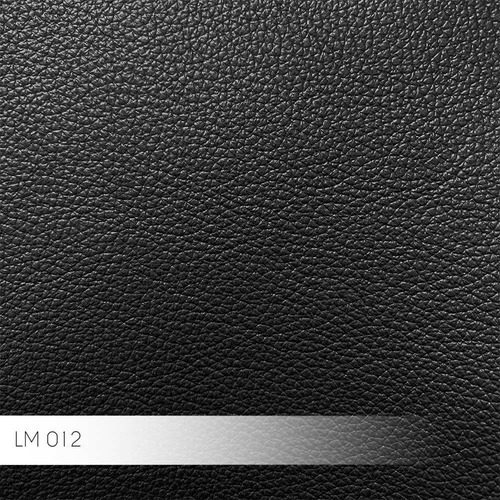 Sofá Decorativo Lily 220cm Couro Preto - Gran Belo