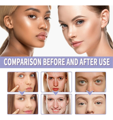 Polvo Compacto Facial, Polvo Mate Para Pieles Grasas, Polvo