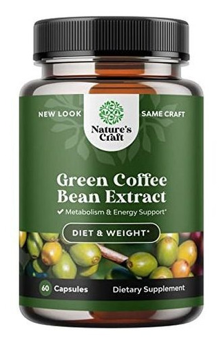 Extracto De Grano De Café Verde Puro - Estandarizado Al 50%