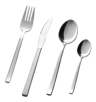 Comprar Cubiertos Volf Focus 24 Pzas Tenedor Cuchillo Cuchara Postre