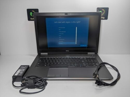 Dell Precision 7740 4k I9-9880h 1tb 32gb W10p Quadro Rtx4000