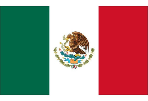 Hermosa Bandera De Mexico En Poliester 60x90cm
