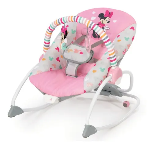 Silla mecedora para bebé Bright Starts Minnie Mouse Forever