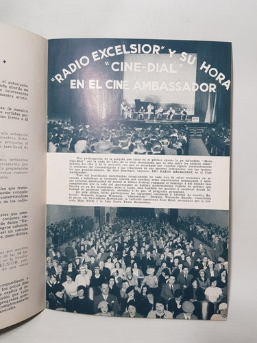 Imagen 4 de 10 de Antiguos Programas Radio Excelsior 1934 Lote X 3 Mag 58627