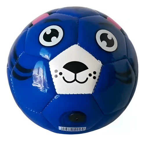 Pelota De Fútbolito Diseño Infantil Azul