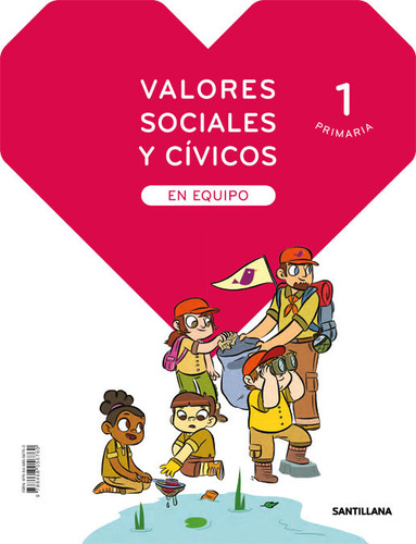 Libro Valores Sociales Y Civicos En Equipo 1 Primaria - A...