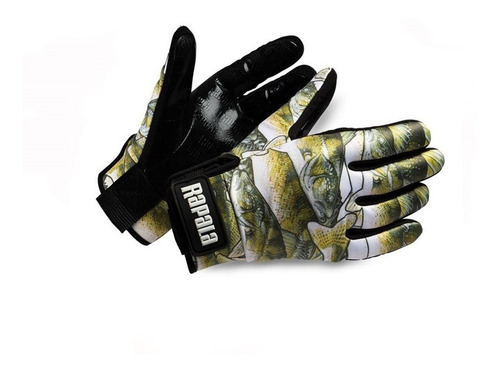 Guantes Rapala Trpg Camuflado Antideslizante Pesca Outoor