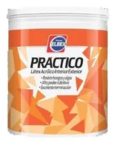 Comprar Pintura Latex Practica 4lt Elbex Blanca Interior - Exterior