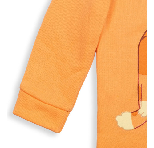 Sudadera Con Capucha Y Media Cremallera Bluey Bingo Para Niñ