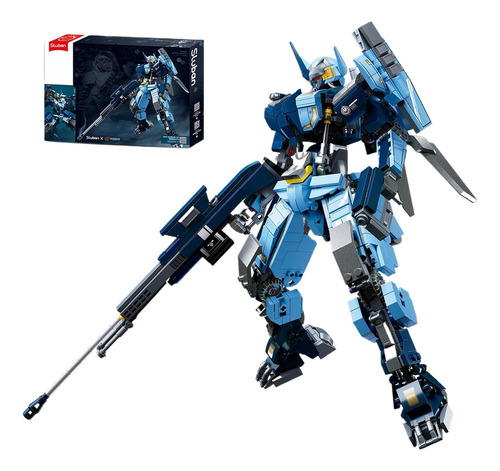 Bloques De Construcción De Robots War Mecha Con Maqueta De J