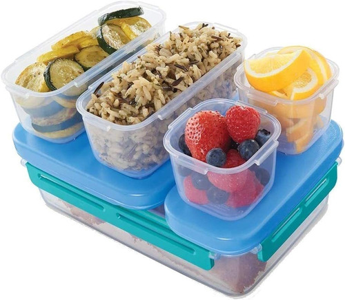Rubbermaid Lunchblox - Kit De Contenedor De Almuerzo Entree