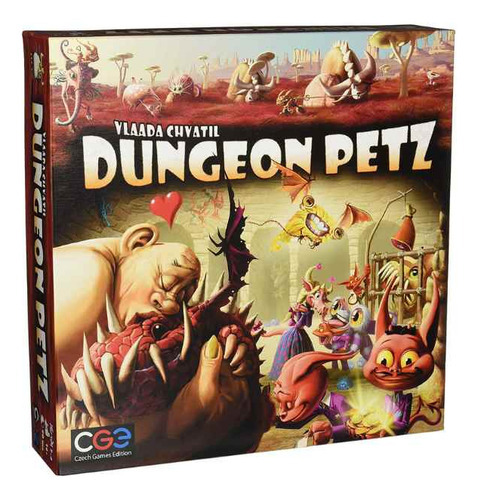 Dungeon Petz - Juego de mesa en portugués Devir
