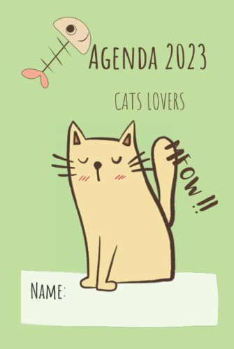 Agenda 2023 Cats Lovers: Agenda 2023 Para Amantes De Los Gat