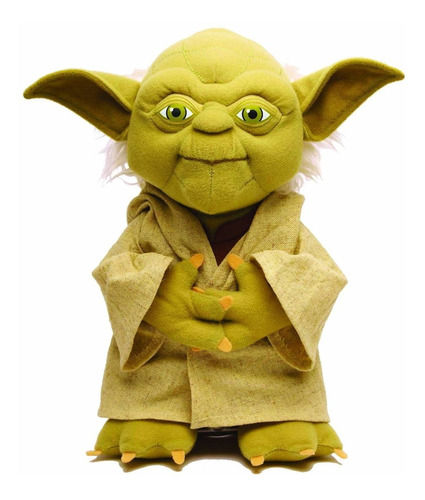 Boneco De Pelúcia Mestre Yoda Star Wars Guerra Nas Estrelas