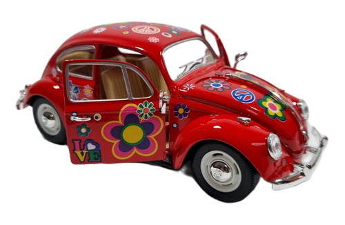 1967 Volkswagen Vocho Classical Beetle  Flores Esc. 1:24