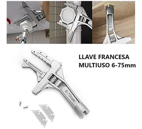 Llave Inglesa 6-68 Mm Gran Apertura Llave Francesa Grande