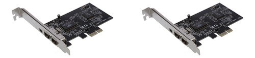2 Controladores Pci Express X1 Pci-e Firewire 1394a Ieee1394