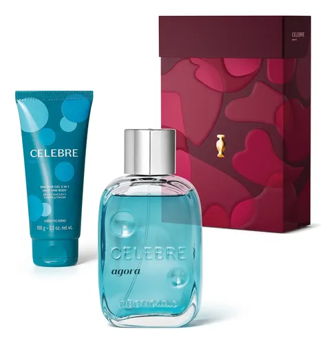 O Boticario Celebre Agora Masculino Kit Presente 2 Itens