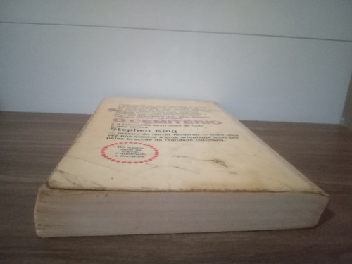 Livro O Cemitério - Stephen King Edição 1983