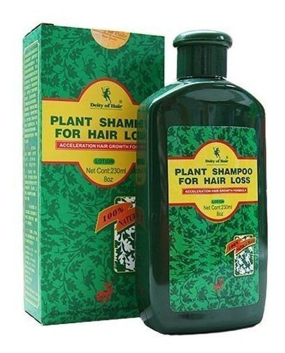 Deity Of Hair Plant Shampoo Para P&eacute;rdida De Cabello,.