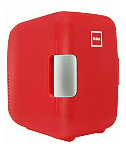 Rca Mini Refrigerador Rc-4r, 4 L, Rojo,,