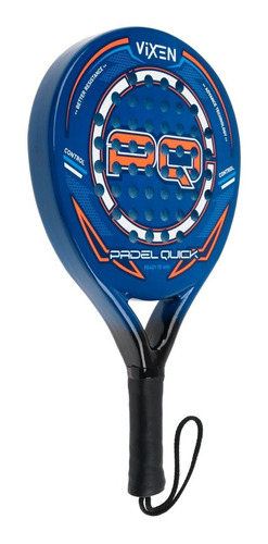 Paleta Padel Quick Paddle Fibra Vidrio Carbono Flex 40 Mm