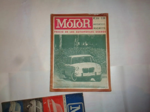 Lote 2 Numeros Revista Motor N° 316 Y 317 Año 1964 (Usado)