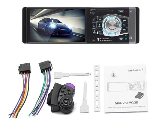 Imagem 4 de 8 de Aparelho Mp5 Automotivo Bluetooth Tela 4.1 Toyota Etios 1 Din Radio Mp3 Player Videos 4x60w Potente Rca Spotify