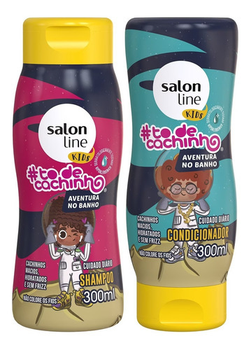  Salon Line #todecachinho Kids Kit Shampoo E Condicionador