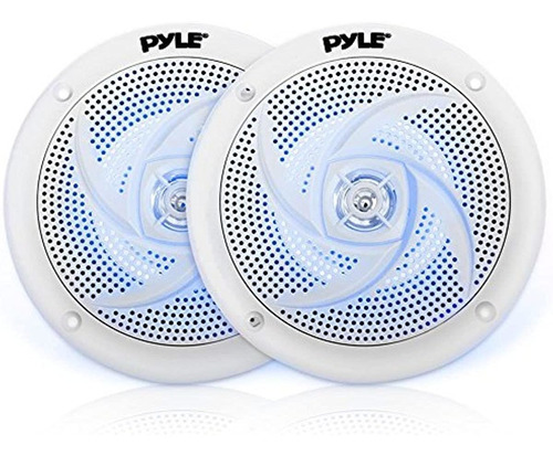 Pyle Marine Speaker Sistema De Sonido Estereo De Audio Para 