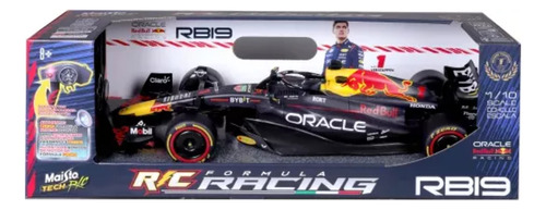 Carro Control Remoto Rc Rb19 Max Verstappen Red Bull 1/10 Color Azul Personaje Max Verstapen