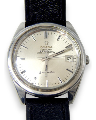 Reloj Omega Seamaster Cronómetro Ref 168.022 Cal 564 36 Mm Negro Plateado Gris (Usado)