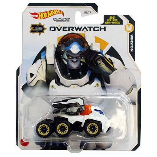 Hot Wheels Carrinho Overwatch Winston - Mattel Gjj23