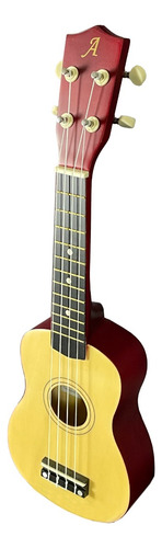 Ukulele Soprano Versátil Bom Barato Uks01 Nt C Palhetas