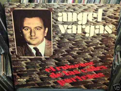 Angel Vargas Ruiseñor De Las Calles Porteñas Vinilo Arg