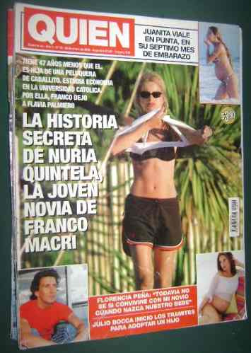 Revista Quien 12 Graciela Alfano Jelinek Cerati Fito Paez