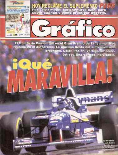 El Gráfico 3992 B- Hill Gano El 18º Gp Argentina Formula 1