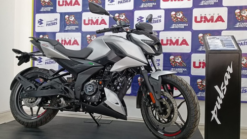 Imagen 4 de 16 de Pulsar N 160 Fi Dual Abs 2024 Plata Mate