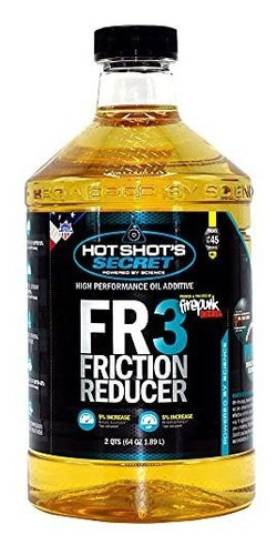 Hot Shot's Secret Fr3 Reductor De Fricción 64 Onzas Líquidas