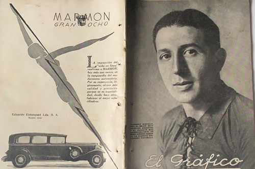 Revista Antigua El Gráfico, Deportes, Nº 554, Febrero 1930