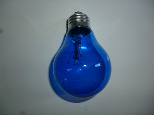 Bombillo Azul Incandescente
