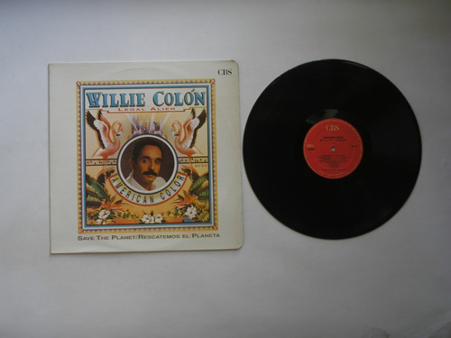 Lp Vinilo Willie Colon American Color Edicion Colombia 1990