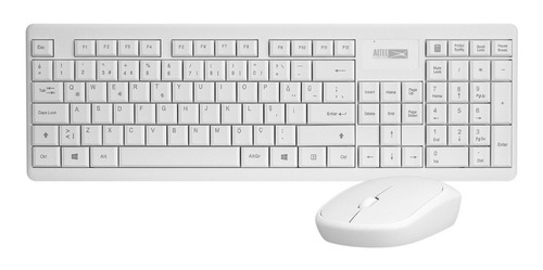 Altec Lansing Kit Teclado Mouse Inalámbrico Albc6314 Blanco