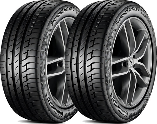 Kit 2 Pneus 225/50r18 Continental Premiumcontact 6 99w Aro 18