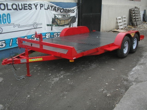 Remolque Plataforma Rzr Polaris Camion Minicargador Dgo