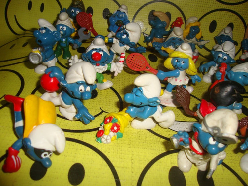 Pitufos Peyo Figuras Originales 2 Por $350 (Usado)